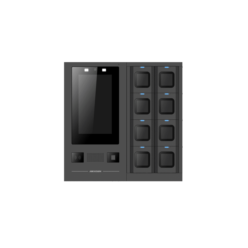 Estación de Descarga para Cámaras Bodycam HIKVISION / Pantalla Touch 13.3" / Conector Tipo C / Incluye 1 HDD de 2 TB (Soporta 4 HDD de 8 TB)