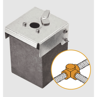 Punta Pararrayo PDC Flash Captor 45 / Avance de Cebado 45 ?s / Acero Inoxidable AISI 316L / Aut�nomo / Verificable In Situ