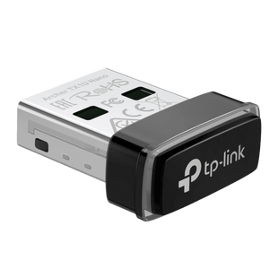 Adaptador USB Inalámbrico AX300 / Wi-Fi 6 2.4 GHz / 287 Mbps / Nano Size / OFDMA y MU-MIMO / Driver Pre-cargado / WPA2-PSK