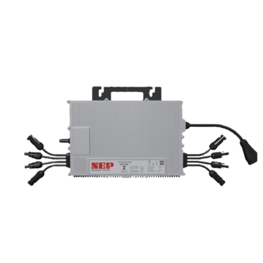 Microinversor 2.25 Kw, 220 Vca, para Interconexión a Red Eléctrica, IP67, WIFI Incuido, Conexión para Cable Troncal, Soporta Oversizing a 4 Módulos de Hasta 750 W