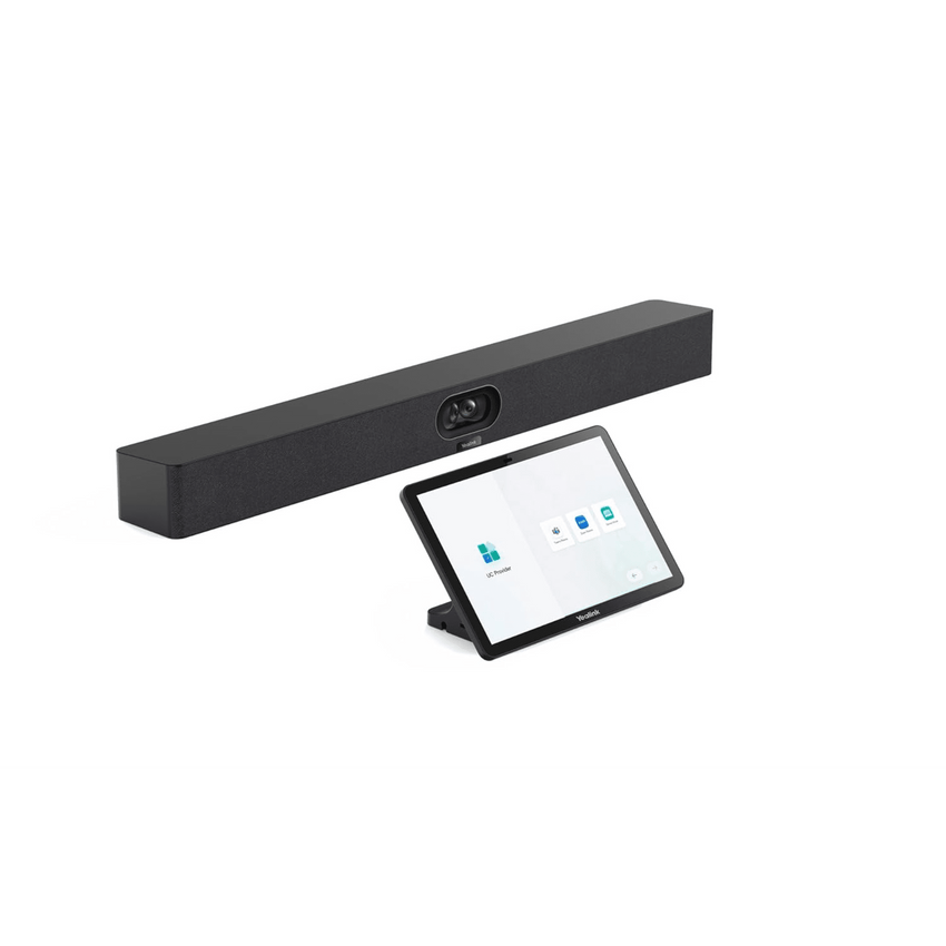 Barra de Videoconferencia Yealink A40 Todo en Uno para Salas Medianas con Panel Touch CTP-25