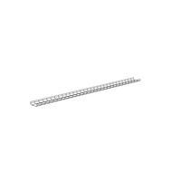 Charola Wire Basket de 8 in (203 mm) de Ancho, 2 in (50 mm) de Alto, 3 m de Largo, Hasta 187 Cables Cat6, Color Negro