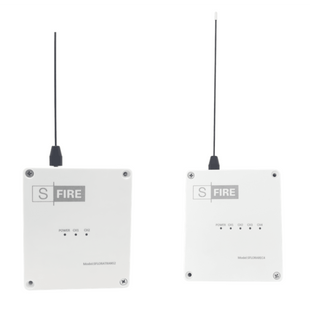 KIT de Transmisor - Receptor inalámbrico / Distancia máxima de transmisión 2500 metros (Linea de vista) / Receptor con 4 salidas