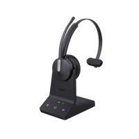 Diadema Inalámbrica WH64 Mono de Yealink con Certificación Teams y Altavoces de 30 mm para Audio HD