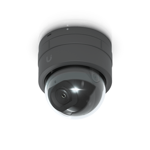 Cámara IP UniFi G5 Domo Ultra Color Negro, Bajo Perfil para Interior, 2K (4MPX), Ángulo Amplio 102.4°, Visión Nocturna IR Hasta 20mts, Detección de Eventos, para Pared o Techo