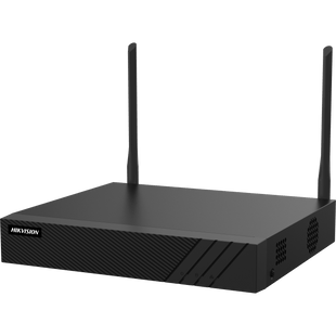 NVR 4 Megapixel / 8 canales IP / 1 Bahía de Disco Duro / 2 Antenas Wi-Fi / Salida de Vídeo Full HD