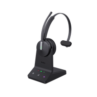 Diadema Inalambrica WH64 Mono UC de Yealink con Acoustic Shield 2.0 y Funcionamiento DECT-Bluetooth