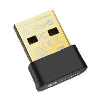 Adaptador USB Nano Wi-Fi 6 / Dual Band 600 Mbps en 5 GHz / 287 Mbps en 2.4 GHz / Bluetooth 5.3 BLE / WPA3 / Driver Pre-Cargado / 802.11ax