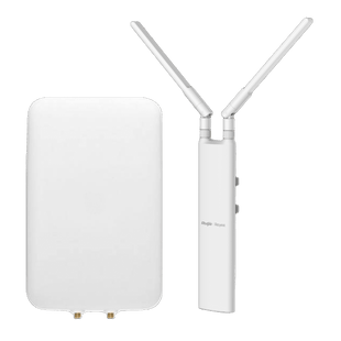 Punto de Acceso Mesh Wi-Fi 5 802.11ac Sectorial 90° IP65, Compacto con Antena Externa