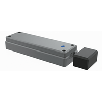 Sensor de Puerta Peatonal Inalámbrico / Tecnología Trio-Frequency Anti Interferencias / Alcance Magnético 25 mm / Batería 3.6V 2600mAh / Vida Útil 2 Años / Compatible con Puertas Seccionales y Batientes / Sensor H