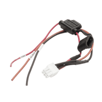 Cable de Alimentación Hikvision / 15 cm (5.9 in) / Suministro de Energía / Accesorios / Tierra / Conectores Estándar