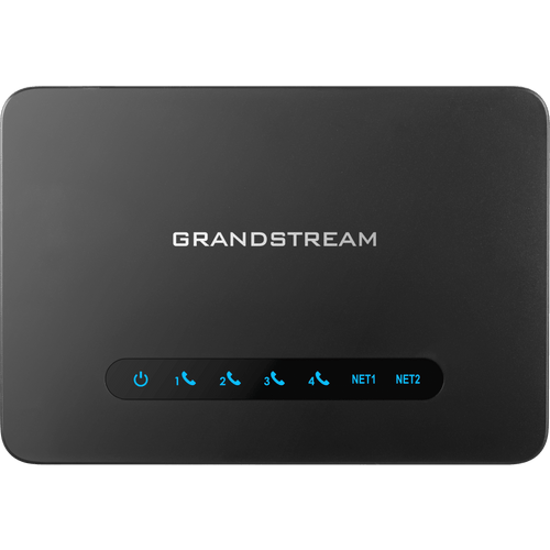 Gateway VoIP con Router NAT / 4 Puertos FXS (Conectar Teléfono Análogo) / Router NAT Gigabit Integrado / Cifrado AES Reforzado / Aprovisionamiento Automático / Soporta SIP y Fax T.38