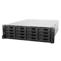 Servidor de Almacenamiento RackStation RS2825RP+ | 16 Bahías | 3U | Hasta 560 TB | Rendimiento 3,519/1,790 MB/s | Fuentes de Alimentación Duales | Expansión PCIe | Compatible con Virtualización y Vigilancia.