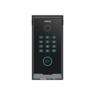 VIDEOPORTERO SLIM IP SIP IP66, ONVIF, TECLADO NUMERICO, BLE. LECTOR TARJETAS IC