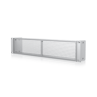 UACC Rack Mount Panel Vented 2U – Panel Ventilado de 2U para Rack, Ideal para Cubrir Espacios No Utilizados y Mantener un Aspecto Limpio y Ordenado
