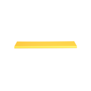 Tapa Con Bisagra a Presión Para Canaleta FiberRunner™ FR6X4YL6, de PVC Rígido, Color Amarillo, 10 ft. de Largo