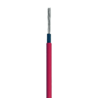 Cable Fotovoltaico Rojo/ Cobre Estañado / 4 mm² (12 AWG) / 2000V / Rollo de 50 m / / UL 4703 y TUV
