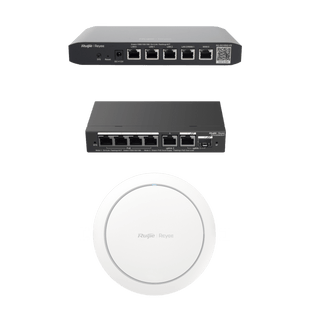 Equipos Ruijie DEMO Ideal para Probar Integraciones de Redes y WiFi 6 con CCTV