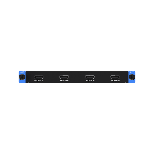 Tarjeta de Salida HDMI de 4 Canales / Resolución 4K por Puerto / Soporte Audio HDMI / Carga 2.6 MP por Puerto / Compatibilidad HDMI 1.4