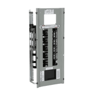 Interior de tablero P1, para montar interruptores BL/BQD, 250 A, 3F, 4H, 220/127 ó 480/277 V c.a., 30 Circuitos, Barras de Aluminio