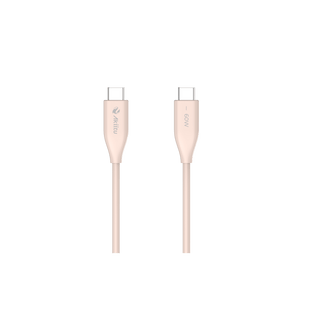 Cable de Carga USB-C a C / 1.5 Metros (4.92 Pies) / Tecnolog�a GaN (Nitruro de Galio) / Fast-Charging / Potencia 60W / Velocidad Transferencia 480 Mbps / Material Silicona No T�xica / Conector Aluminio Anodizado