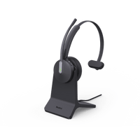 Diadema Bluetooth de Yealink BH70 Mono Con Certificación Microsoft Teams y Base de Carga