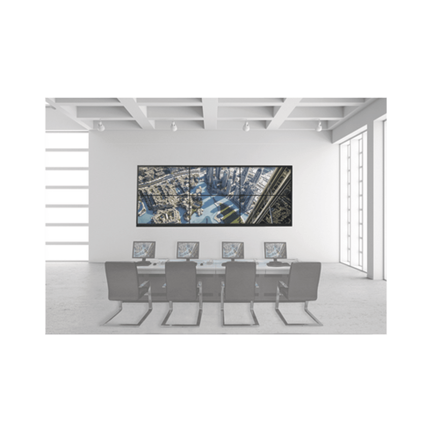 Kit Videowall 3X2 / Incluye 6 Pantallas de 55" / Decoder / Base de Piso / Accesorios de Instalación