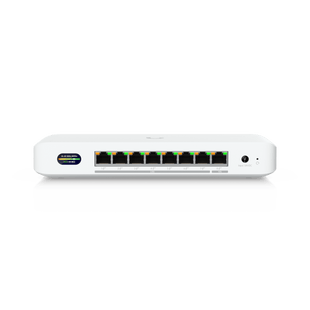 UniFi Device Bridge Switch (UDB-Switch) – Switch PoE+ Compacto con Puertos Multi-Gig (1 x 10 GbE y 7 x 2.5 GbE) y Enlace Inalámbrico WiFi 7 Integrado