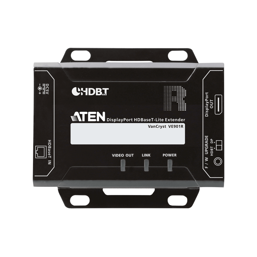 Receptor DisplayPort HDBaseT-Lite | (4K a 40 m; 1080p a 70 m) | (HDBaseT Clase B)