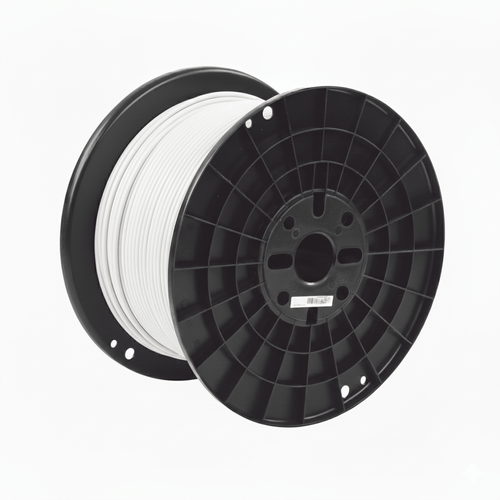 Bobina de Cable UTP de 4 Pares, Cat6A, 23 AWG, CMP (Plenum), Color Blanco, 305m