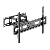 Montaje de Pared Universal Articulado para Monitores de 37 a 80" | Carga Máxima 40 Kg | Vesa  100 x 100 a 600 x 400| Fabricado en Acero