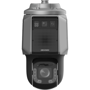 Cámara PTZ con Radar Triple Cámara Integrada / Detección de Intrusión por Radar / Rango de Detección 500 m / 32x Zoom Óptico / IP67