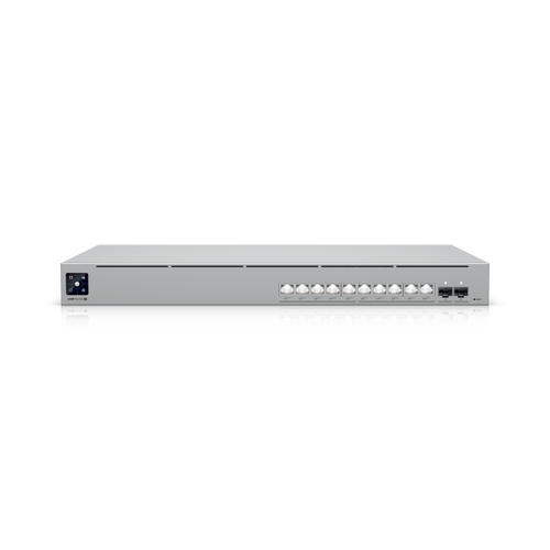 USW Pro XG 10 PoE Switch PoE+++ Capa 3 Etherlighting™ de 10 Puertos 10GbE (Todos PoE+++) y 2 Puertos SFP+ con Disponibilidad PoE de 400W