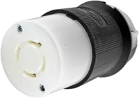 Conector  Industrial con Bloqueo de Media Vuelta / 20A 480V AC / 3 Polos 4 Hilos Trifásico con Tierra / L16-20R / IP20.
