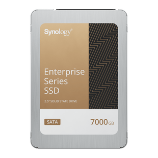 SSD SATA de 2,5" Serie Enterprise | 7000 GB | Alto Rendimiento Estable | Resistencia Empresarial | Protección de Datos Integral | Análisis de Vida Útil | Compatibilidad con Synology DSM | Garantía de 3 Años.