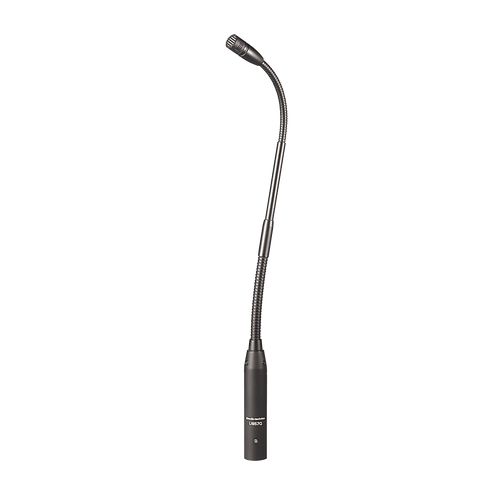 MICRÓFONO DE CONDENSADOR CARDIOIDE DE CUELLO DE CISNE PARA MONTAJE RÁPIDO.