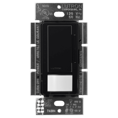 SWITCH MAESTRO MULTILOC/1 SOLO POLO 120/600W NEGRO MATE