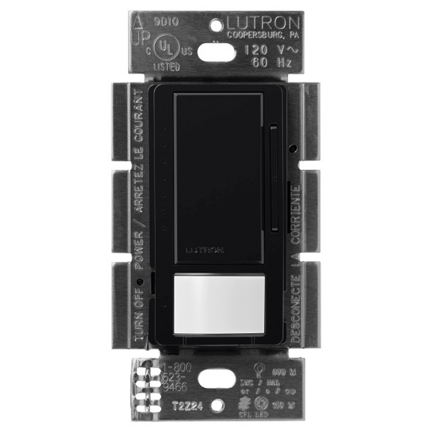SWITCH MAESTRO MULTILOC/1 SOLO POLO 120/600W NEGRO MATE