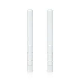 Par de Antenas Omnidireccionales Ideales para el UK-Ultra. Incluye dos Antenas de Doble Banda con 3 dBi en 2.4 GHz y 4 dBi en 5 GHz