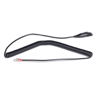 Cable QD A RJ9 de Repuesto Yealink Para Conexión De Diademas Profesionales A Teléfonos De Escritorio