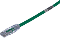 Cable de Parcheo TX6, UTP Cat6, 24 AWG, CM, Color Verde, 3.05 Metros (10 Pies)