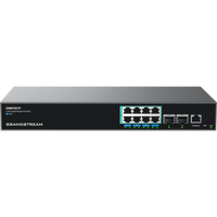 Switch PoE Multigigabit Capa 3 / 8 Puertos Ethernet 2.5 G / 2 Puertos SFP+ / PoE++ Dinámico / IPv6 e IPv4 / VLAN Avanzada / QoS / Stacking hasta 4 Dispositivos / Administración Local y en la Nube