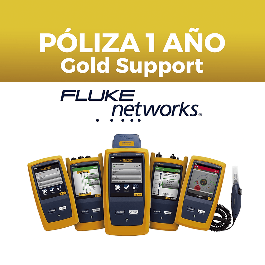 Poliza de 1 Año de Soporte Gold Para OTDR OFP2-100-QINT