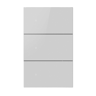 Apagador inalámbrico ZigBee 110-220V 3 GANG, color blanco