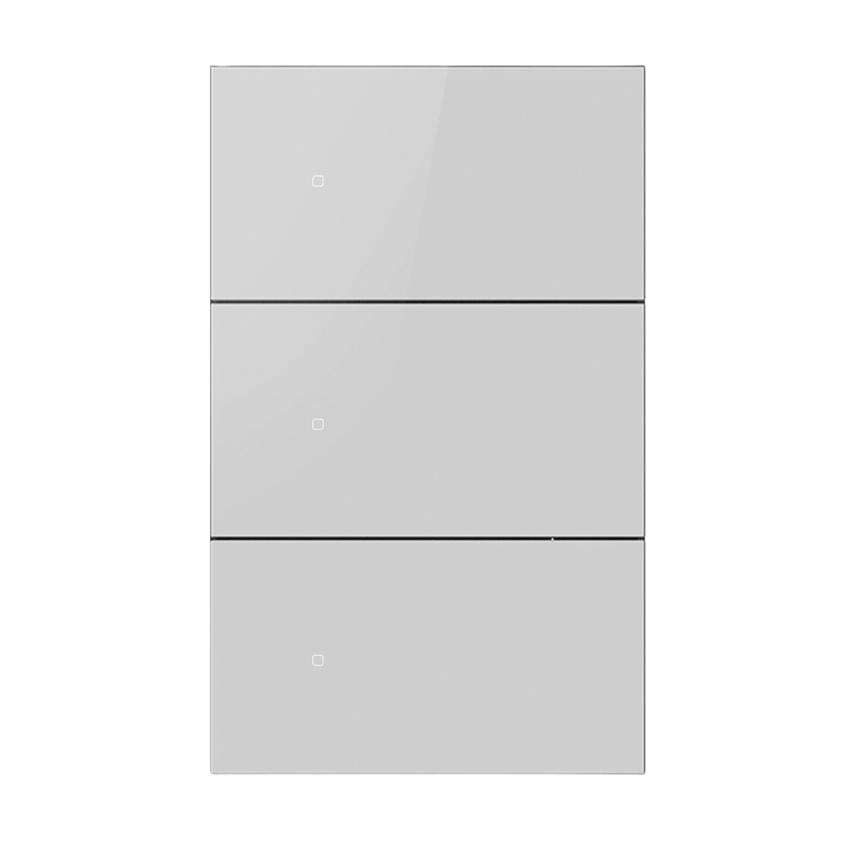 Apagador inalámbrico ZigBee 110-220V 3 GANG, color blanco