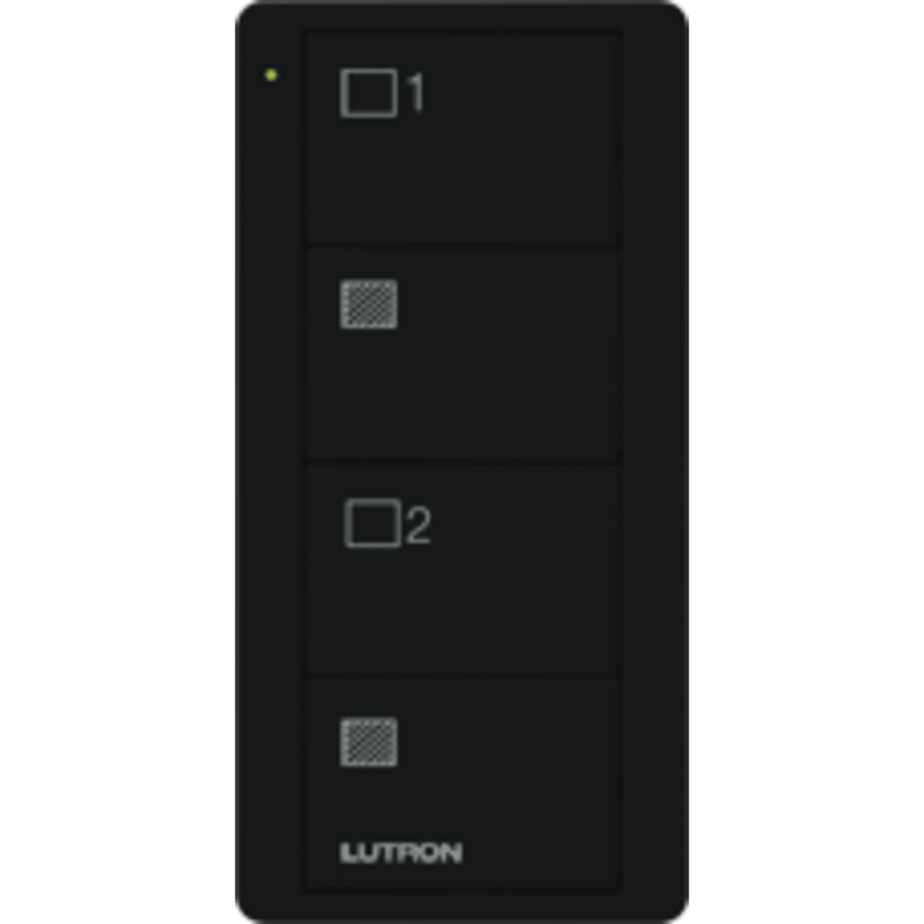 Control remoto PICO inalámbrico con 4 botones  encender/apagar grupo/escenas,  complemente con un atenuador o switch on/off