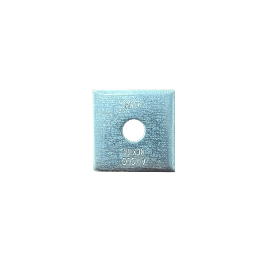 Tope Unicanal Plano para Tornillo de  3/8" ( 9.5 mm ).