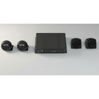 Kit DVR Móvil / 2 Cámaras Interior + 2 Cámaras Exterior / (1080p) / 4 Canales TURBOHD / Tecnología IA Integrada / Soporta 4G / GPS / Sensor G / Soporta 2 Memorias SD (512 GB total)