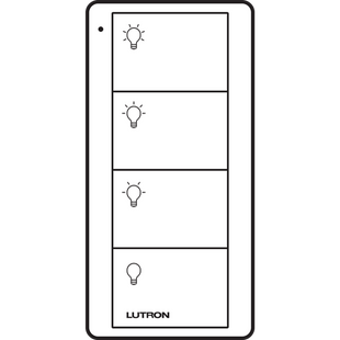 Control PICO 4 botones, 2 grupos, complemente con un atenuador o switch on/off