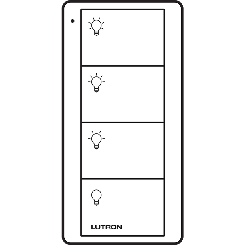 Control PICO 4 botones, 2 grupos, complemente con un atenuador o switch on/off